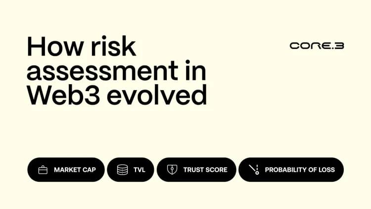How crypto risk assessment metrics evolved: market cap, TVL, and the probability of loss